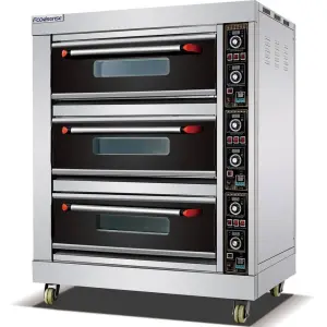 Best Price Commercial Bakery Standing 3 Deck Oven for Baking