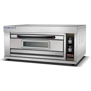 Hot Sale 2025 Bakery Equipment Commercial Pizza Gas Electric 1 Layer Deck Baking Oven