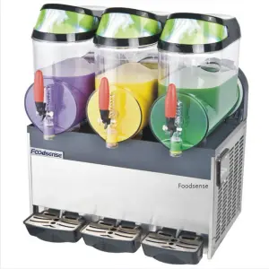 2025 3 Tank Commercial Slush Machine Carbonated Slushy Mini for Sale Bangladesh Sweat Pant