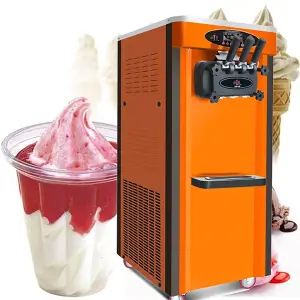 Professional Commercial Stainless Steel Soft Ice Cream Maker Machine