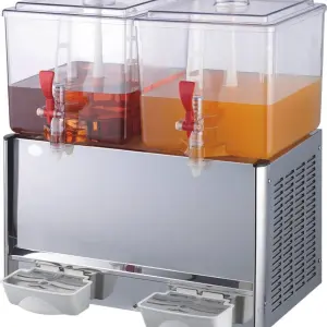 Wholesale Commercial 2 tank Juice Drink Beverage Dispenser
