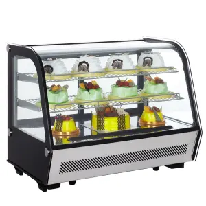 Hot Sale Cake Counter Display Cake Cooler Showcase Cake Display Fridge Refrigerated Showcase