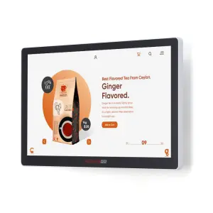MATSUDAPOS 15.6 Inch 10-Point Capacitive Touch Screen POS Terminal High Brightness Display Wi-Fi 6 3-Year Warranty for Retail