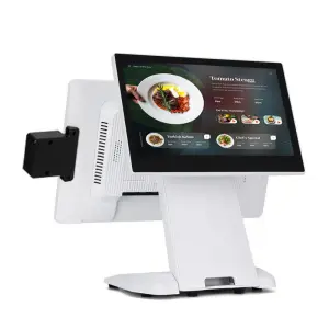 MATSUDAPOS ST8500 Supermarket POS System 15.6inch Dual Touchscreen Cash Register Terminal 11.6inch Display Windows 10/11 Ultra