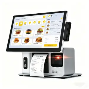 Intelligent Aluminum Alloy Body Retail Pos Hardware Touchscreen Pos System for Catering Service Oem with 3-year Warranty
