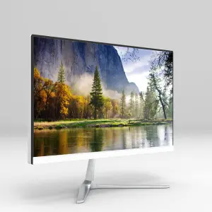 High Resolution 1920x1080 24-Inch Space-Saving All-in-One PC with Intel Core I5 Dual-Core DDR3 RAM SSD Storage LCD Display Linux