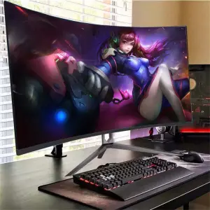 Gaming Pc Monitor 27 Inch Hdr600 Frameless Ips Flat Screen 144hz 4k Gaming Monitor