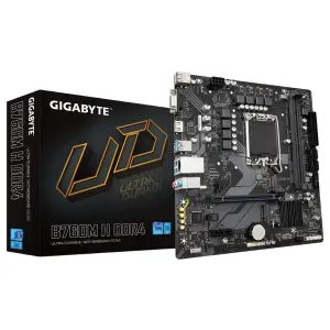B760M H DDR4 Intel LGA 1700 M-ATX Motherboard 2*PCIe 4.0 X4 M.2 Connectors for 14th/ 13th /12th Processors