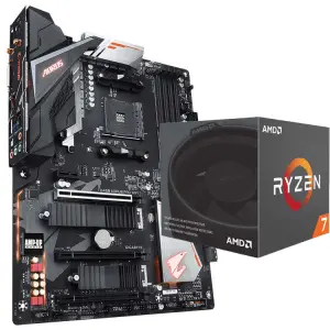 GIGABYTE B450 AORUS PRO WIFI Used Motherboard with AM4 Socket Support AMD Ryzen 5 7 3500X 3600 3600X 3700X 3800X Desktop CPU