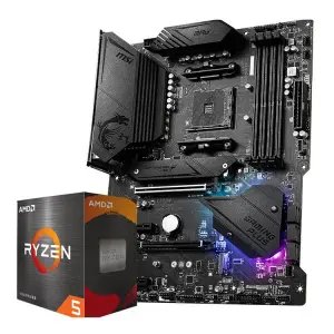Hot Selling for MSI MPG B550 Gaming Plus Gaming Motherboard With AMD Ryzen R5 5600X and R7 5800X CPU Combo Motherboard