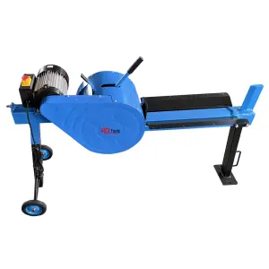 10 Ton Fast Wood Log Cutting Machine Electric Log Splitter HY10T-520F-I