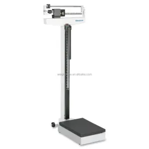 Adult Weighing Scale Mechanical Gym Scale With Height Rod
