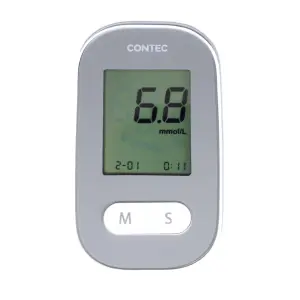Contec CMS10A Blood Glucose Meter Monitor Glucometer Kit Blood Sugar Diabetes Testing Home Use Medical Equipment
