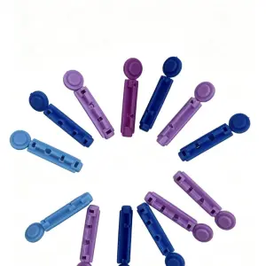 Disposable Blood Lancet Needle for Glucose Testing Safe Adult Diabetes Blood Testing Device