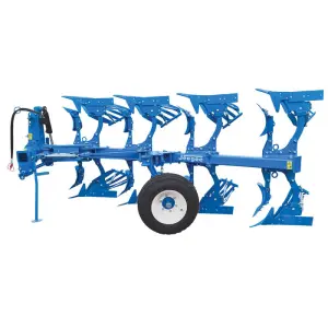 High Quality Agricultural Tools Semi Suspended 4 Furrow Hydraulic Plough Reversible for Turning Soil