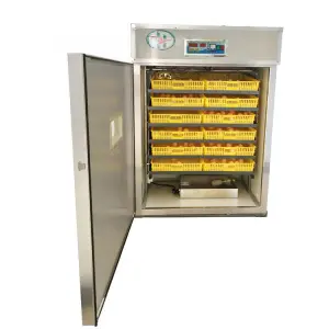 Factory Direct Sale New Duck Egg Incubator Hatcher Dual Power Supply Automatic Egg Turning High Productivity PP 93-98% Hatching