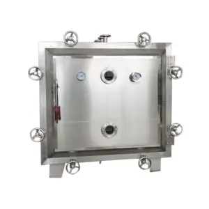 Square Shape Pulse Vacuum Dryer Food Additive Plate Drying