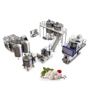 Customized Mini Dairy Factory for Cheese Production Cheese Processing Machines Production Line Equipment