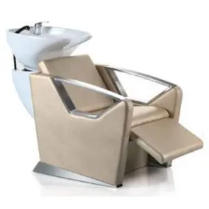 Hair Salon Furniture Cemranic Basin Shampoo Bowl and Backwash Sink Unit Hair Salon Shampoo Chair