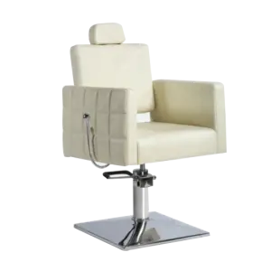 White Salon Chair / Styling Chairs Beauty Salon / Saloon Chair Beauty Salon