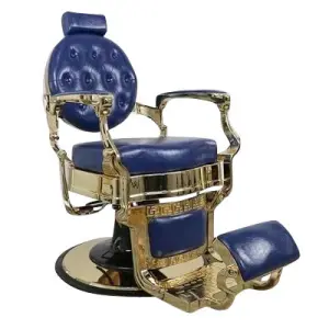 Hotsale Hair Salon Furniture Gold Salon Chair Wholesale Cheap Gold Barber Chair