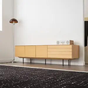 Italian Style Light Luxury TV Cabinet Modern Simple Nordic Living Room Solid Wood Bedroom TV Full Set Floor Cabinet