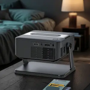 Professional Android 11.0 Home Theater Projector Manual Focus Lens Mini 720p 120 Lumens 8GB Storage Home Cinemas Education