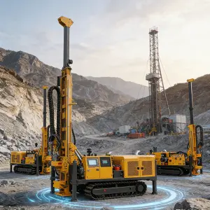 Customized 800m Full Hydraulic Core Drilling Machine Geological Exploration Rig Crawler Mounted Diamond Coring Equipment