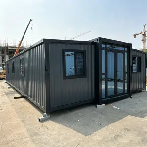Customized Foldable Expandable House Light Aluminum Steel Frame Fast Unfold Small Mobile Tiny Home Outdoor Travel Shelter