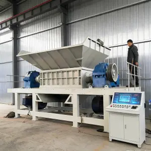 Customized High Capacity Tire Shredder Machine Low Failure Rate Shredding Equipment for Large Scale Tyre Recycling Business