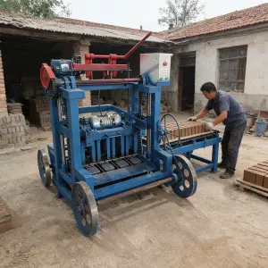 Customized Automatic Brick Making Machine Cement Concrete Block Molding Machine Hollow Paver Brick Making Machinery For Factory
