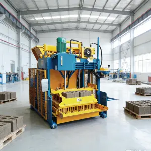 Customized Full Automatic Brick Making Machine Concrete Block Making Machinery Fly Ash Hollow Brick Production Line Equipment