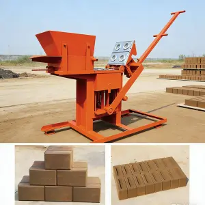 Customized Full Automatic Brick Making Machine Concrete Block Making Machinery Fly Ash Brick Production Equipment Construction