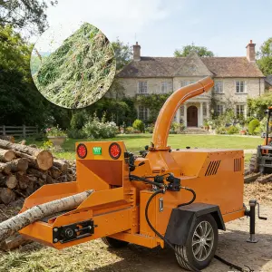 Customized Wood Chipper Shredder Machine Shredder Tree Branch Ce Mobile Wood Crusher Machine Forestry Machinery for Farm Garden