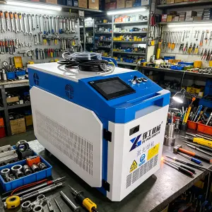 1000W Air Cooled 4in1 Fiber Laser Welder All Metal Welding Rust Removal Cutting Device