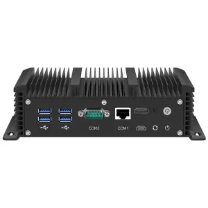 Fanless Industrial PC Firewall X86 Router i5-1235U i7-10610U 6x 2.5G Ethernet RS232 SIM Slot Windows Linux Pfsense OPNsense