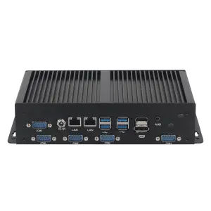 Fanless Industrial Mini PC Intel i7-10510U i5-8257U 6x COM RS232 485 TTL 8xUSB 4G LTE WiFi LVDS Expansion Windows Linux