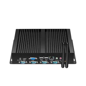 Fanless Industrial PC X26G Intel Core i5-3317U Celeron 1037U Processor 4x Serial Port RS232 8xUSB HDMI VGA Windows XP/7/10 Linux