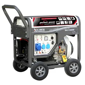 5KW 6KW 7KW 8KW 10KW 50HZ 60HZ Open Portable Type diesel Motor diesel Generator Hiearns
