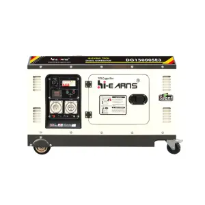 13HP 10kw 240/415V Silent Type diesel Generator Set Hiearns DG15000SE3 Australian Explosion-Proof 1105FD
