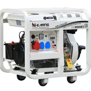 Electric Vehicle Charging Silent48V DC Generator AC Single Phase 7kW Air Cooling Truck Camping Outdoor Inverter Portable
