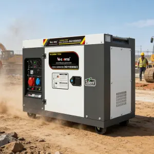 8kw Diesel Generators Silent Diesel 8kva 10kva Power 3phase Generator Set 8000w Generator Diesel