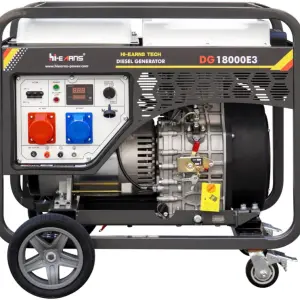 Hi-earns 8KW/10KW/12KW Air-cooled Single Cylinder Portable diesel Generator for Selling