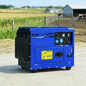 4.6kw/5.5kw/6.5kw/7kw Auto Start 50Hz Single Phase Silent Diesel Generator CE/ISO9001 Certified