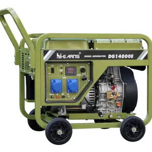 Hiearns 8KW 10KW Three Phase Diesel Generators Using Air Cool System Diesel Engine