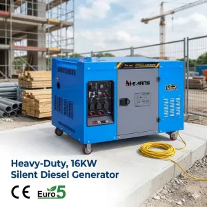 16KW 20KVA Single Phase Electric Start Silent Diesel Generator Silent Portable Diesel Generator Power Generator for Home
