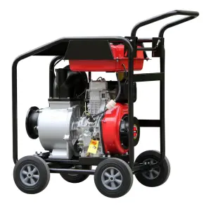14hp 6 Inch Free Pull Start Single Cylinder diesel Centrifugal Water Pump with 192F diesel Engine