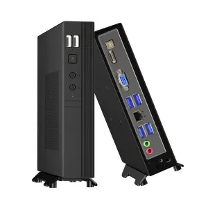 All in One Mini Pc ITX Case for Office Desktop Computer Core CPU Mini Pc