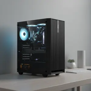Practical Desktop Computer Case PC Host Cabinet Stable Performance for Home and Office Desktop Computer Host