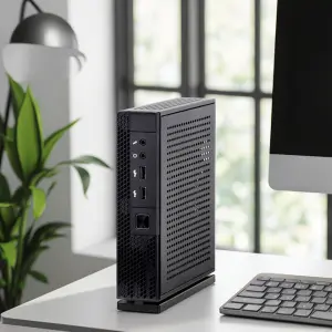 Business Mini PC Computer Intel Quad-Core 8GB DDR4 256GB SSD Windows 10 Pro VESA Mountable Silent Office Desktop